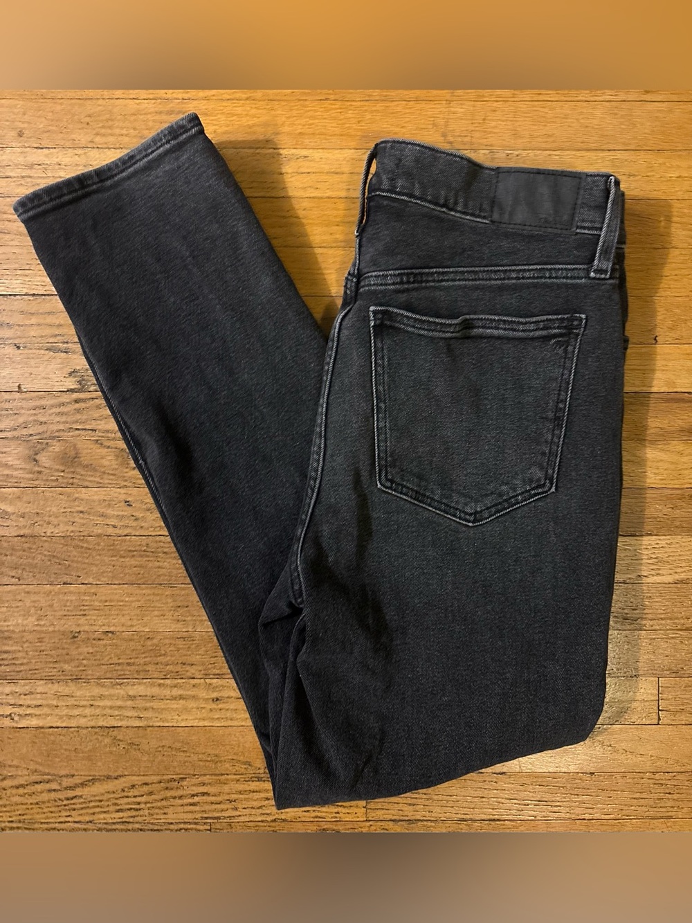 Madewell the perfect vintage jean black denim 29